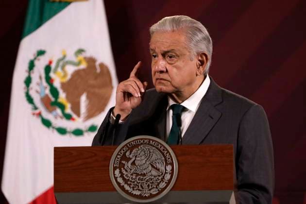 December 4, 2023, Mexico City, Mexico: The president of Mexico, Andres Manuel Lopez Obrador at the press conference at the National Palace in Mexico City. on December 4, 2023 in Mexico City, Mexico Mexico City Mexico - ZUMAe321 20231204_zia_e321_026 Copyright: xLuisxBarronx
