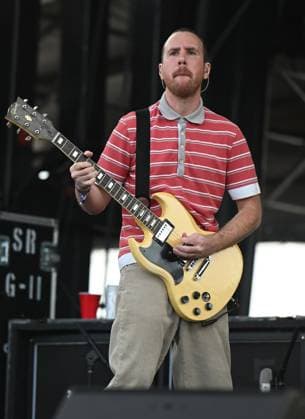FORT LAUDERDALE, FL - DECEMBER 03: Zach Irons of Awolnation performs during day 2 of Audacy s Riptide Music Festival 2023 at Fort Lauderdale Beach Park on December 03, 2023 in Fort Lauderdale, Florida. Copyright: xmpi04x