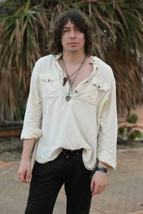 FORT LAUDERDALE, FL - DECEMBER 03: Barns Courtney poses back stage during day 2 of Audacy s Riptide Music Festival 2023 at Fort Lauderdale Beach Park on December 03, 2023 in Fort Lauderdale, Florida. Copyright: xmpi04x