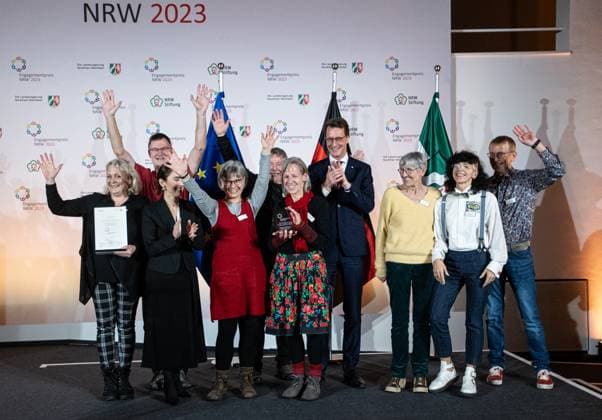 04 12 2023 Düsseldorf NRW Minister President Hendrik Wüst awards the NRW 2023 Civic Engagement Prize The NRW Civic Engagement Prize is awar
