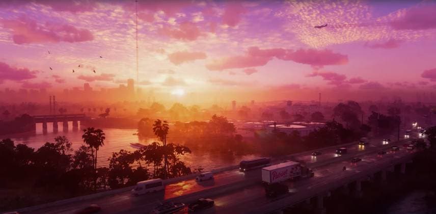 Images de la premiere bande-annonce du jeu vidÃ o Ã vÃ nement Grand Theft Auto VI (GTA 6) GTA 6: la premiere bande-annonce du jeu vidÃ o Ã vÃ nement Grand Theft Auto VI dÃ voilÃ e Ã la surprise gÃ nÃ rale. Dix ans apres la sortie du prÃ cÃ dent Ã pisode, Rockstar a dÃ voilÃ lundi les premieres images officielles de Â« Grand Theft Auto VI Â», qui ne sortira toutefois qu?en 2025. GTA 6: First trailer for the Grand Theft Auto VI event video game revealed to everyone s surprise. Ten years after the release of the previous episode, Rockstar revealed on Monday the first official images of Grand Theft Auto VI, which will however not be released until 2025. Paris France  Copyright: xAgencex xBestimagexAgencex xBestimagex