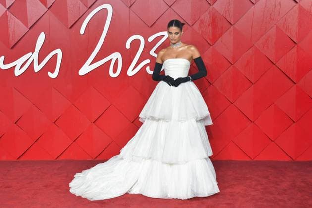 The Fashion Awards 2023 Sara Sampaio attending The Fashion Awards 2023 at the Royal Albert Hall in London, England on December 04, 2023. Photo by Aurore Marechal ABACAPRESS.COM London England  Copyright: xMarechalxAurore ABACAx