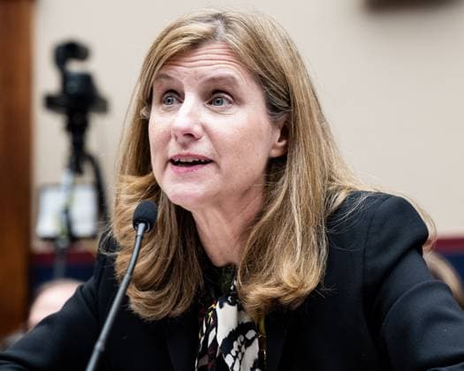 University Presidents at Congressional Hearing on Campus Antisemitism in Washington - 05 Dec 2023 Liz Magill, President, University of Pennsylvania, speaking at a House Committee on Education and the Workforce hearing on campus antisemitism at the U.S. Capitol. Washington United States Copyright: xMichaelxBrochsteinx xSOPAxImagesx Capitol_231205_HeduWrk_0012