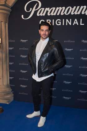 Los Enviados Tv Series Premiere December 5, 2023, Mexico City, Mexico: Ricardo Franco attends the blue carpet of ˜Los Enviados™ Tv Series premiere. at Teatro Helenico. on December 5, 2023 in Mexico City, Mexico. ( Photo by Jaime Nogales Eyepix Group) Copyright: xJaimexNogales xEyepixxGroupx JN_05122023_106643