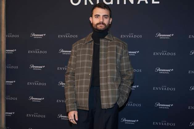 Los Enviados Tv Series Premiere December 5, 2023, Mexico City, Mexico: German Bracco attends the blue carpet of ˜Los Enviados™ Tv Series premiere. at Teatro Helenico. on December 5, 2023 in Mexico City, Mexico. ( Photo by Jaime Nogales Eyepix Group) Copyright: xJaimexNogales xEyepixxGroupx JN_05122023_106652