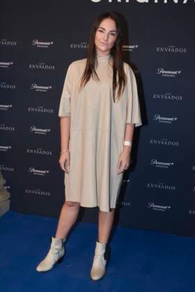 Los Enviados Tv Series Premiere December 5, 2023, Mexico City, Mexico: Jade Fraser attends the blue carpet of ˜Los Enviados™ Tv Series premiere. at Teatro Helenico. on December 5, 2023 in Mexico City, Mexico. ( Photo by Jaime Nogales Eyepix Group) Copyright: xJaimexNogales xEyepixxGroupx JN_05122023_106659