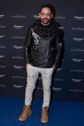Los Enviados Tv Series Premiere December 5, 2023, Mexico City, Mexico: Aaron Balderi attends the blue carpet of ˜Los Enviados™ Tv Series premiere. at Teatro Helenico. on December 5, 2023 in Mexico City, Mexico. ( Photo by Jaime Nogales Eyepix Group) Copyright: xJaimexNogales xEyepixxGroupx JN_05122023_106662