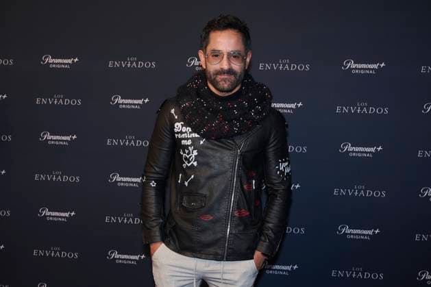 Los Enviados Tv Series Premiere December 5, 2023, Mexico City, Mexico: Aaron Balderi attends the blue carpet of ˜Los Enviados™ Tv Series premiere. at Teatro Helenico. on December 5, 2023 in Mexico City, Mexico. ( Photo by Jaime Nogales Eyepix Group) Copyright: xJaimexNogales xEyepixxGroupx JN_05122023_106664