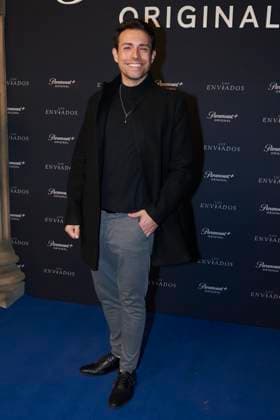 Los Enviados Tv Series Premiere December 5, 2023, Mexico City, Mexico: Carlos Fonseca attends the blue carpet of ˜Los Enviados™ Tv Series premiere. at Teatro Helenico. on December 5, 2023 in Mexico City, Mexico. ( Photo by Jaime Nogales Eyepix Group) Copyright: xJaimexNogales xEyepixxGroupx JN_05122023_106671