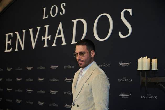 Los Enviados Tv Series Premiere December 5, 2023, Mexico City, Mexico: Miguel Angel Silvestre attends the blue carpet of ˜Los Enviados™ Tv Series premiere. at Teatro Helenico. on December 5, 2023 in Mexico City, Mexico. ( Photo by Jaime Nogales Eyepix Group) Copyright: xJaimexNogales xEyepixxGroupx JN_05122023_106699