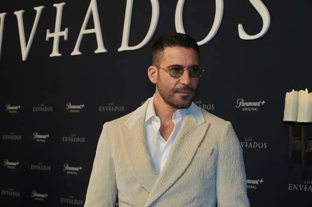 Los Enviados Tv Series Premiere December 5, 2023, Mexico City, Mexico: Miguel Angel Silvestre attends the blue carpet of ˜Los Enviados™ Tv Series premiere. at Teatro Helenico. on December 5, 2023 in Mexico City, Mexico. ( Photo by Jaime Nogales Eyepix Group) Copyright: xJaimexNogales xEyepixxGroupx JN_05122023_106700