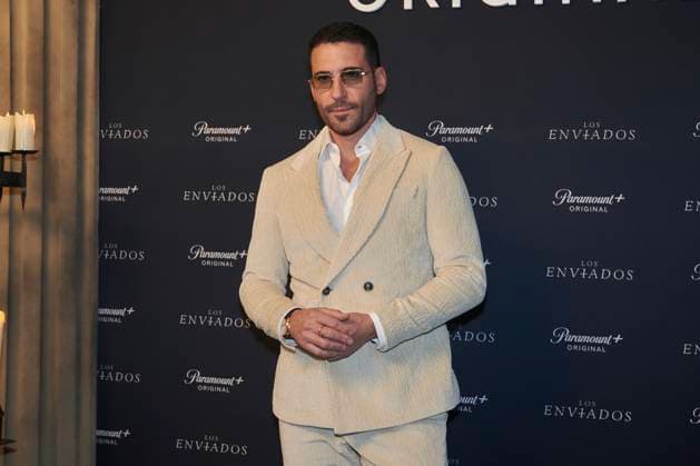 Los Enviados Tv Series Premiere December 5, 2023, Mexico City, Mexico: Miguel Angel Silvestre attends the blue carpet of ˜Los Enviados™ Tv Series premiere. at Teatro Helenico. on December 5, 2023 in Mexico City, Mexico. ( Photo by Jaime Nogales Eyepix Group) Copyright: xJaimexNogales xEyepixxGroupx JN_05122023_106704