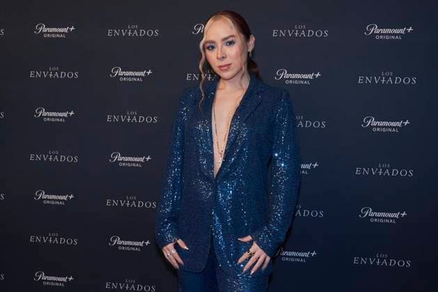 Los Enviados Tv Series Premiere December 5, 2023, Mexico City, Mexico: Alba Zepeda attends the blue carpet of ˜Los Enviados™ Tv Series premiere. at Teatro Helenico. on December 5, 2023 in Mexico City, Mexico. ( Photo by Jaime Nogales Eyepix Group) Copyright: xJaimexNogales xEyepixxGroupx JN_05122023_106720