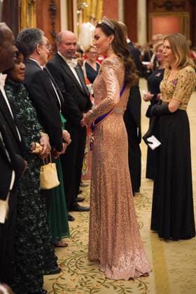 Buckingham Palace diplomatic reception The Princess of Wales at an evening reception for members of the Diplomatic Corps at Buckingham Palace in London. Picture date: Tuesday December 5, 2023, Credit:Jonathan Brady Avalon UK, London  Copyright: xJonathanxBradyx xAvalonx 0827170378