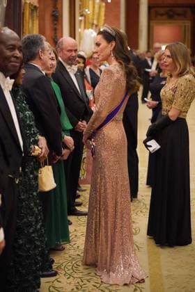 Buckingham Palace diplomatic reception The Princess of Wales at an evening reception for members of the Diplomatic Corps at Buckingham Palace in London. Picture date: Tuesday December 5, 2023, Credit:Jonathan Brady Avalon UK, London  Copyright: xJonathanxBradyx xAvalonx 0827170414