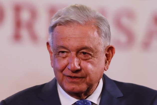 Mexico s President, Lopez Obrador Daily Briefing Conference December 6, 2023 in Mexico City, Mexico: President of Mexico ospeaks during the daily morning press conference in front of reporters at the national palace. on December 6, 2023 in Mexico City, Mexico. (Photo by Carlos Santiago Eyepix Group) Copyright: xCarlosxSantiagox xEyepixxGroupx CS202312068521