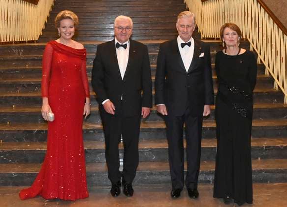 Entertainment Themen der Woche KW49 Entertainment Bilder des Tages State visit of King Philippe and the Queen Mathilde to Germany Day 2 BERLIN, GERMANY - DECEMBER 06 : King Philippe Queen Mathilde are present at the Belgian Official Concert performed by Mr. Samuel Hasselhorn and Mrs. Sophie Junker in honour of HE Frank-Walter Steinmeier, President of the Federal Republic of Germany and the First Lady,December 6, 2023 in Berlin, Germany, 06 12 2023. Berlin Germany  Copyright: xBertxVanxDenxBrouckex