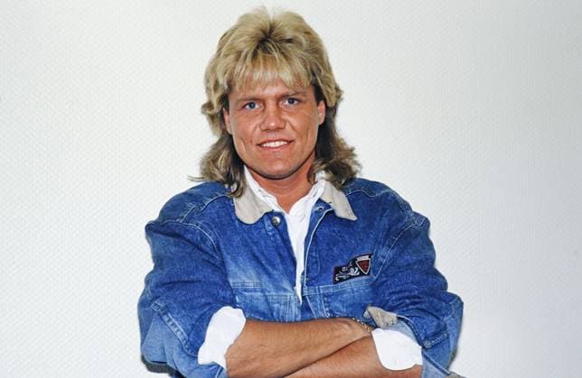 Dieter Bohlen, Musiker des deutschen Pop-Duos Modern Talking, Portrait circa 1986. Copyright: HartwigxValdmanis Nur redaktionelle Nutzung. Editorial usage only. VAL_7205002930