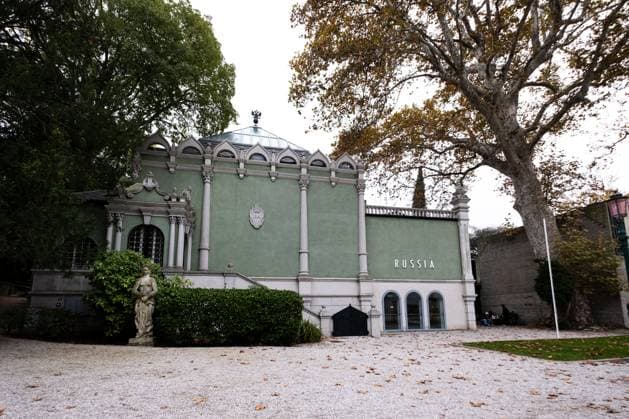18th International Venice Biennale Architecture Exhibition: National pavilions A general view of the Russian pavilion at 18th International Venice Biennale Architecture Exhibition at Giardini area in Venice, Italy. Venice Giardini of Biennale Venice Italy Copyright: xAlbertoxGardinx 1037754203st