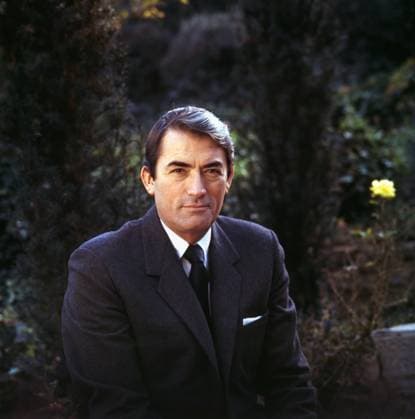 Gregory Peck Portraits Actor Gragory Peck at his house Los Angeles, CA USA  Copyright: xLeoxFuchsx 0982 Gregory Peck portrait