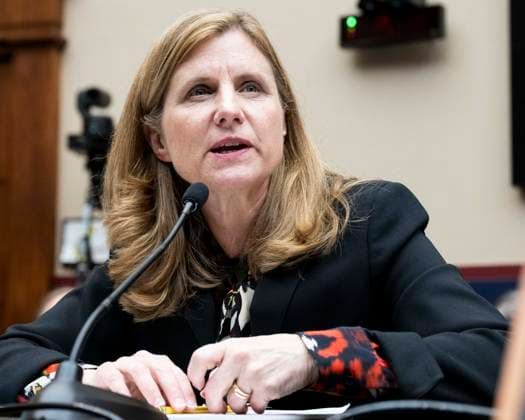 December 9, 2023: University of Pennsylvania President LIZ MAGILL voluntarily stepped down on Saturday. Magill had been under fire for a constant stream of controversies at Penn over several months related to issues of antisemitism. FILE PHOTO SHOT ON: December 5, 2023, Washington, DC, USA: Liz Magill, President, University of Pennsylvania, speaking at a House Committee on Education and the Workforce hearing on campus antisemitism at the U.S. Capitol. Washington USA - ZUMAb161 20231209_shs_b161_087 Copyright: xMichaelxBrochsteinx