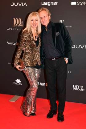 Michaela Hammel and Frank Heydgen at the 100th Film Award Event at the Charles Hotel Munich, 09 12 2023 Foto:xB.xInsingerx xFuturexImagex 100th_film_award_3206