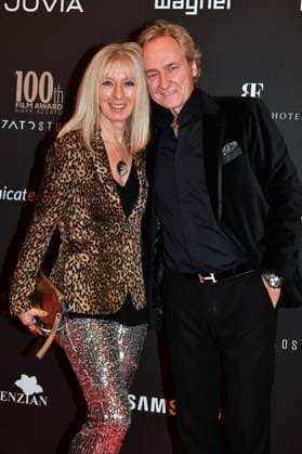 Michaela Hammel and Frank Heydgen at the 100th Film Award Event at the Charles Hotel Munich, 09 12 2023 Foto:xB.xInsingerx xFuturexImagex 100th_film_award_3207
