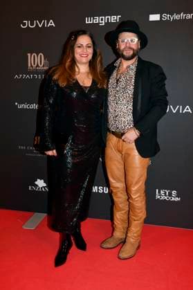 Manuel Cortez with girlfriend Saina Bayatpour at the 100th Film Award Event at the Charles Hotel Munich, 09 12 2023 Foto:xB.xInsingerx xFuturexImagex 100th_film_award_3277