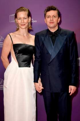 Sandra Hüller und Christian Friedel bei der Verleihung des 36. Europäischen Filmpreises in der Arena Berlin. Berlin, 09.12.2023 *** Sandra Hüller and Christian Friedel at the 36 European Film Awards ceremony in the Arena Berlin Berlin, 09 12 2023 Foto:xN.xKubelkax xFuturexImagex efp2023_3378