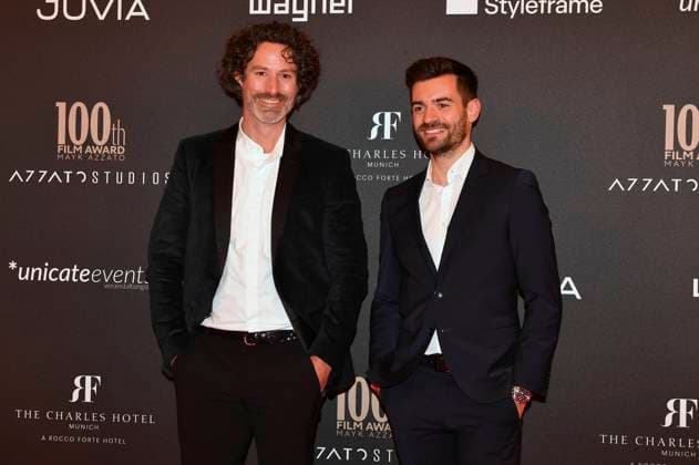 Markus Walz and Pascal Pitz Klauser at the 100th Film Award Event at the Charles Hotel Munich, 09 12 2023 Foto:xB.xInsingerx xFuturexImagex 100th_film_award_3210