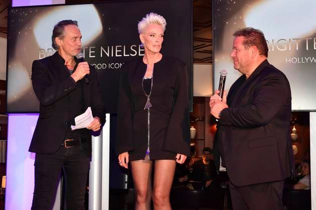 Ralf Bauer, Brigitte Nielsen and Mayk Azzato at the 100th Film Award Event at the Charles Hotel Munich, 09 12 2023 Foto:xB.xInsingerx xFuturexImagex 100th_film_award_3317