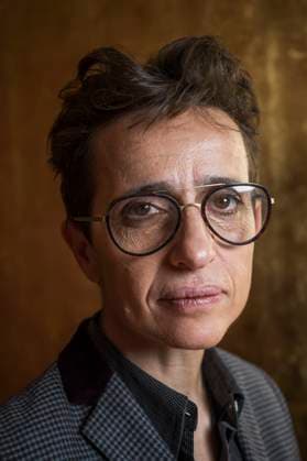 20180925 Stockholm FRUKOST: Masha Gessen Frukostintervju med ryska författaren och Putinkritikern Masha Gessen, som skriver en bok om demokrati i världen och har valt Sverige som ett av fyra exempelländer. Stockholm Sverige x6006x *** 20180925 Stockholm FRUKOST Masha Gessen Breakfast interview with Russian author and Putin critic Masha Gessen, who is writing a book on democracy in the world and has chosen Sweden as one of four example countries Stockholm Sweden x6006x  Copyright: xAmandaxLindgrenx