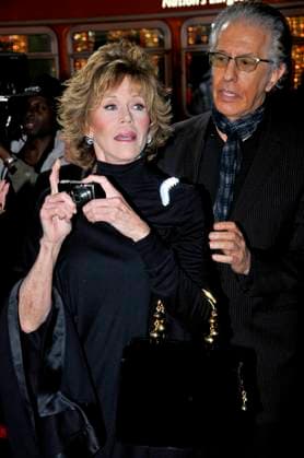 Jane Fonda and Richard Perry pose for photographs at the premiere of Burlesque held at the Grauman s Chinese Theater 47598, HOLLYWOOD, CALIFORNIA - Monday November 15, 2010. Jane Fonda and Richard Perry pose for photographs while arriving at the Grauman s Chinese Theater for the premiere of Burlesque . , Credit:Koi Sojer, PacificCoastNews.com Avalon USA, Hollywood  Copyright: xKoixSojer,xPacificCoastNews.comx xAvalonx 0524628052