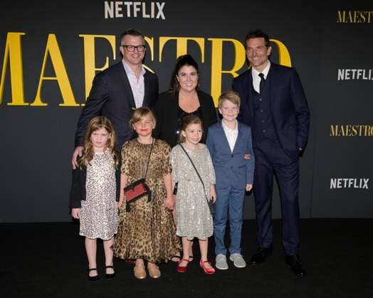 Netflix s Maestro Los Angeles Photo Call 12 December 2023 - Los Angeles, California - Bradley Cooper daughter Lea and guests. Netflix s Maestro Los Angeles Photo Call at Academy Museum of Motion Pictures. Photo Credit: Billy Bennight AdMedia Los Angeles California United States EDITORIAL USE ONLY  Copyright: xx BillyxBennightx admphotostwo869391