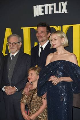 Netflixs Maestro Los Angeles photo call Steven Spielberg,Bradley Cooper,Carey Mulligan,Lea Cooper attends Netflixs Maestro Los Angeles photo call at the Academy Museum of Motion Pictures on December 12, 2023 in Los Angeles, California, Credit:Avalon United States, Ca, Los Angeles  Copyright: xAvalonx 0829088487
