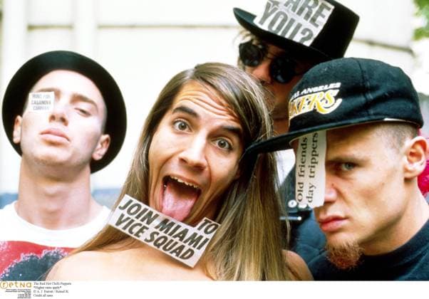 The Red Hot Chili Peppers *Higher rates apply* A. J. Barratt RetnaUK Credit all uses The Red Hot Chili Peppers *Higher rates apply* A. J. Barratt RetnaUK Credit all uses, Credit:AJ Barratt Avalon  Copyright: xAJxBarrattx xAvalonx 0524832136
