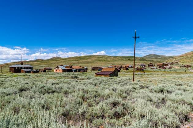 Ghost town of Bodie, Sierra Nevada mountain range, California, United States of America, North America Copyright: MichaelxRunkel 1184-8919