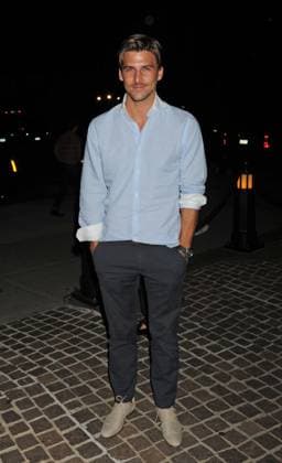 Johannes Huebl attends the Screening of La Dolce Vita presented by Gucci & The Cinema Society held at the Tribeca Grand Hotel 62095, NEW YORK, NEW YORK - Wednesday June 1, 2011. Johannes Huebl attends the Screening of La Dolce Vita presented by Gucci & The Cinema Society with the Film Foundation held at the Tribeca Grand Hotel. , Credit:Demis Maryannakis, PacificCoastNews.com Avalon USA, New York  Copyright: xDemisxMaryannakis,xPacificCoastNews.comx xAvalonx 0525154416
