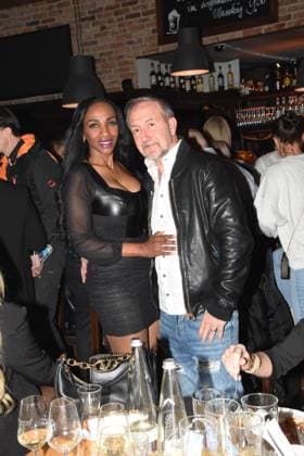Layla Omar Matthias Scheffel Gastronomer Munich 15 12 2023 Bachmaier Hofbraeu Leopoldstrasse Hugo Bachmaier Wirt Farewell party Munich