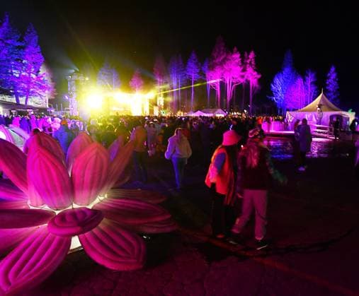 December 15, 2023, Olympic Valley, CA, USA: Atmosphere - Crowd during Day 1 of the 2023 Tahoe Live Music Festival at Palisades Tahoe on December 15, 2023 in Olympic Valley, CA. Olympic Valley USA - ZUMAs181 20231215_zea_s181_019 Copyright: ximageSPACEx