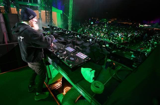 December 15, 2023, Olympic Valley, CA, USA: Boogie T performs during Day 1 of the 2023 Tahoe Live Music Festival at Palisades Tahoe on December 15, 2023 in Olympic Valley, CA. Olympic Valley USA - ZUMAs181 20231215_zea_s181_030 Copyright: ximageSPACEx