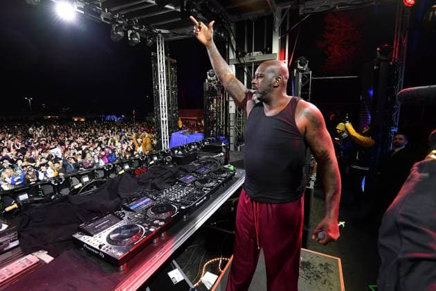 December 16, 2023, Olympic Valley, CA, USA: DJ Diesel - Shaquille O Neal performs during Day 2 of the 2023 Tahoe Live Music Festival at Palisades Tahoe on December 16, 2023 in Olympic Valley, CA. Olympic Valley USA - ZUMAs181 20231216_zea_s181_015 Copyright: ximageSPACEx