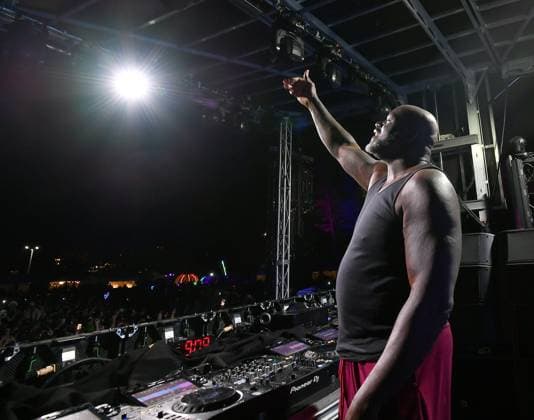 December 16, 2023, Olympic Valley, CA, USA: DJ Diesel - Shaquille O Neal performs during Day 2 of the 2023 Tahoe Live Music Festival at Palisades Tahoe on December 16, 2023 in Olympic Valley, CA. Olympic Valley USA - ZUMAs181 20231216_zea_s181_019 Copyright: ximageSPACEx