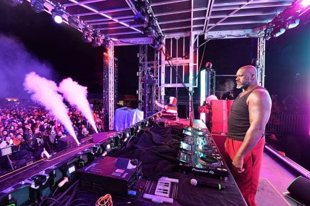 December 16, 2023, Olympic Valley, CA, USA: DJ Diesel - Shaquille O Neal performs during Day 2 of the 2023 Tahoe Live Music Festival at Palisades Tahoe on December 16, 2023 in Olympic Valley, CA. Olympic Valley USA - ZUMAs181 20231216_zea_s181_027 Copyright: ximageSPACEx