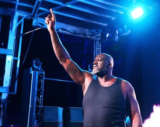 December 16, 2023, Olympic Valley, CA, USA: DJ Diesel - Shaquille O Neal performs during Day 2 of the 2023 Tahoe Live Music Festival at Palisades Tahoe on December 16, 2023 in Olympic Valley, CA. Olympic Valley USA - ZUMAs181 20231216_zea_s181_033 Copyright: ximageSPACEx