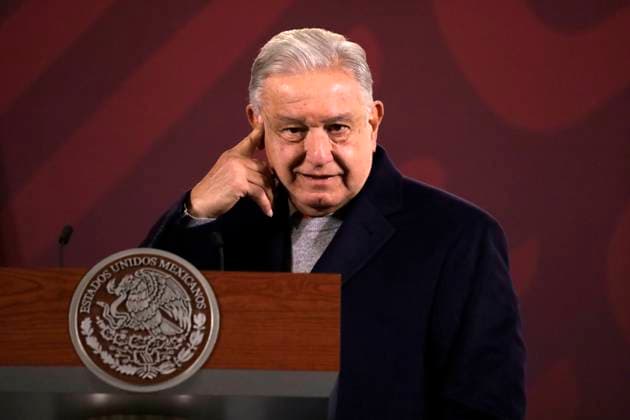 Andres Manuel Lopez Obrador, president of Mexico with a press conference at the National Palace December 19, 2023, Mexico City, Mexico: The president of Mexico, Andres Manuel Lopez Obrador at the press conference at the National Palace in Mexico City. on December 19, 2023 in Mexico City, Mexico (Photo by Luis Barron Eyepix Group). Copyright: xLuisxBarronx xEyepixxGroupx LB_20231219-19