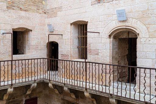 A beautiful shot of the prisons of the Chateau dIf located near Marseille, France 339950 RECORD DATE NOT STATED