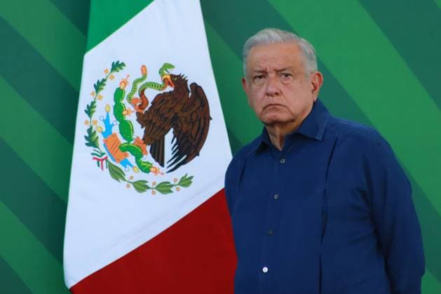 December 20, 2023, Acapulco, Mexico: The president of Mexico, Andres Manuel Lopez Obrador gesticulates while speaks during the briefing conference. on December 20, 2023. In Acapulco, Guerrero. Acapulco Mexico - ZUMAe321 20231220_zia_e321_066 Copyright: xCarlosxSantiagox