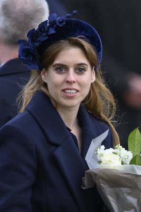 Members of the British Royal Family attend the Christmas Day service at Sandringham Featuring: Princess Beatrice Where: Sandringham, Norfolk, United Kingdom When: 25 Dec 2023 Credit: Cover Images EDITORIAL USE ONLY. NOT FOR USE BY NEWSPAPERS BASED IN THE UK. Copyright: xx 53324678