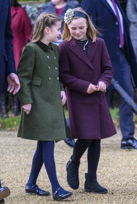 Entertainment Bilder des Tages Members of the British Royal Family attend the Christmas Day service at Sandringham Featuring: Princess Charlotte, Mia Tindall Where: Sandringham, Norfolk, United Kingdom When: 25 Dec 2023 Credit: Cover Images EDITORIAL USE ONLY. NOT FOR USE BY NEWSPAPERS BASED IN THE UK. Copyright: xx 53324707